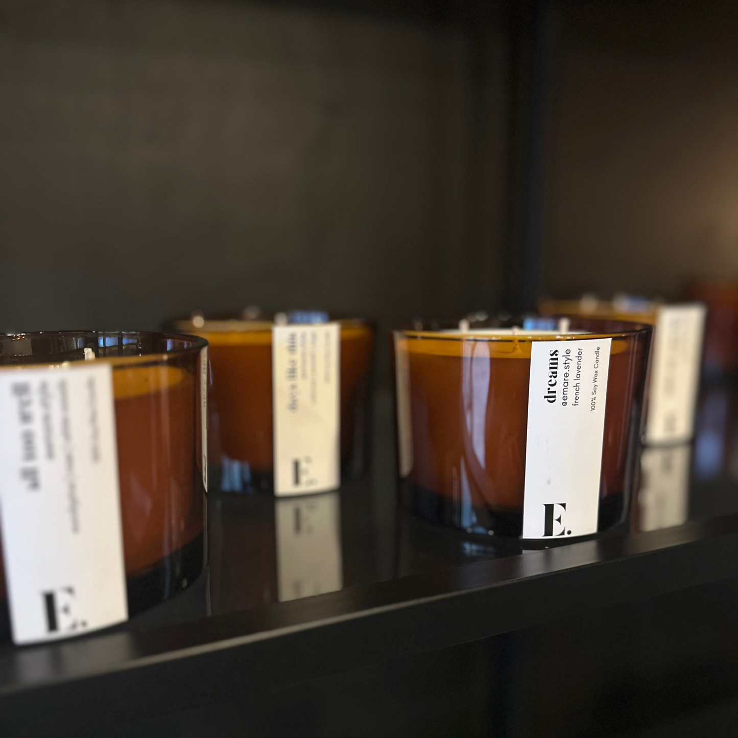 15oz Amber Vessel Triple Wick Candle