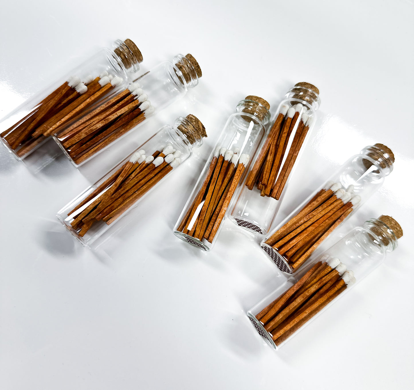 Glass Jar w/ Matches