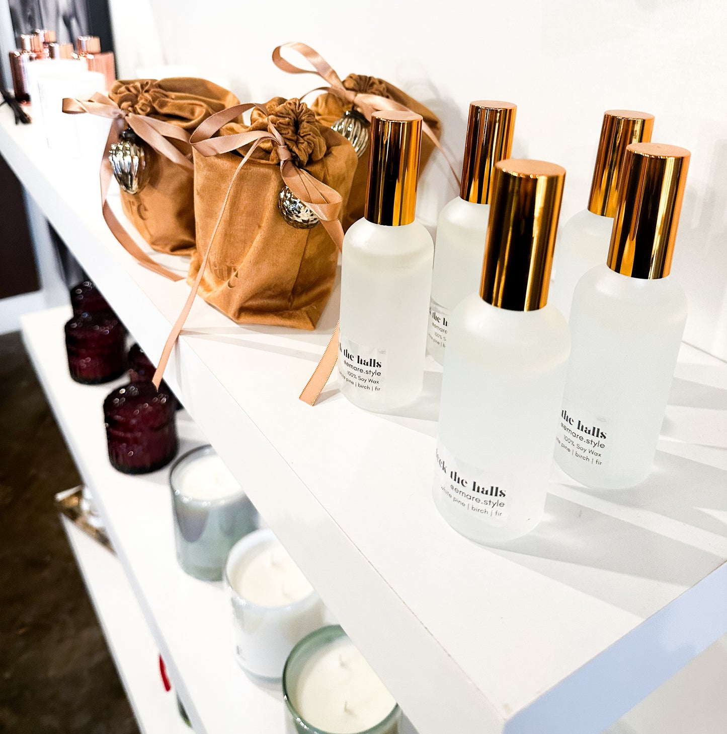 Gold Room Spray - Holiday Scents