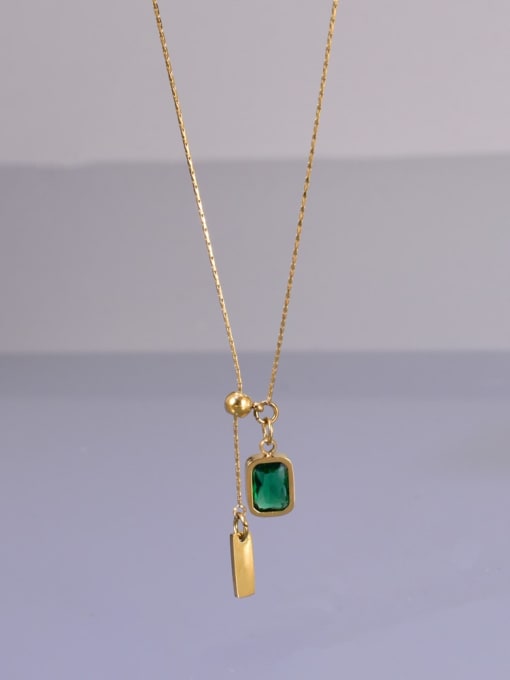 Emerald Gemstone Necklace