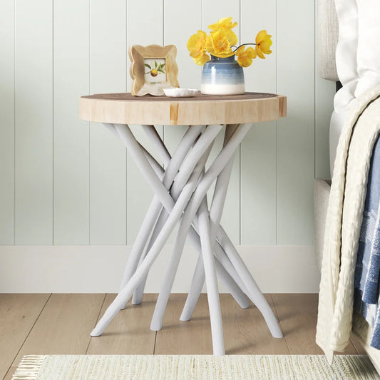 Wood Branches Side Table